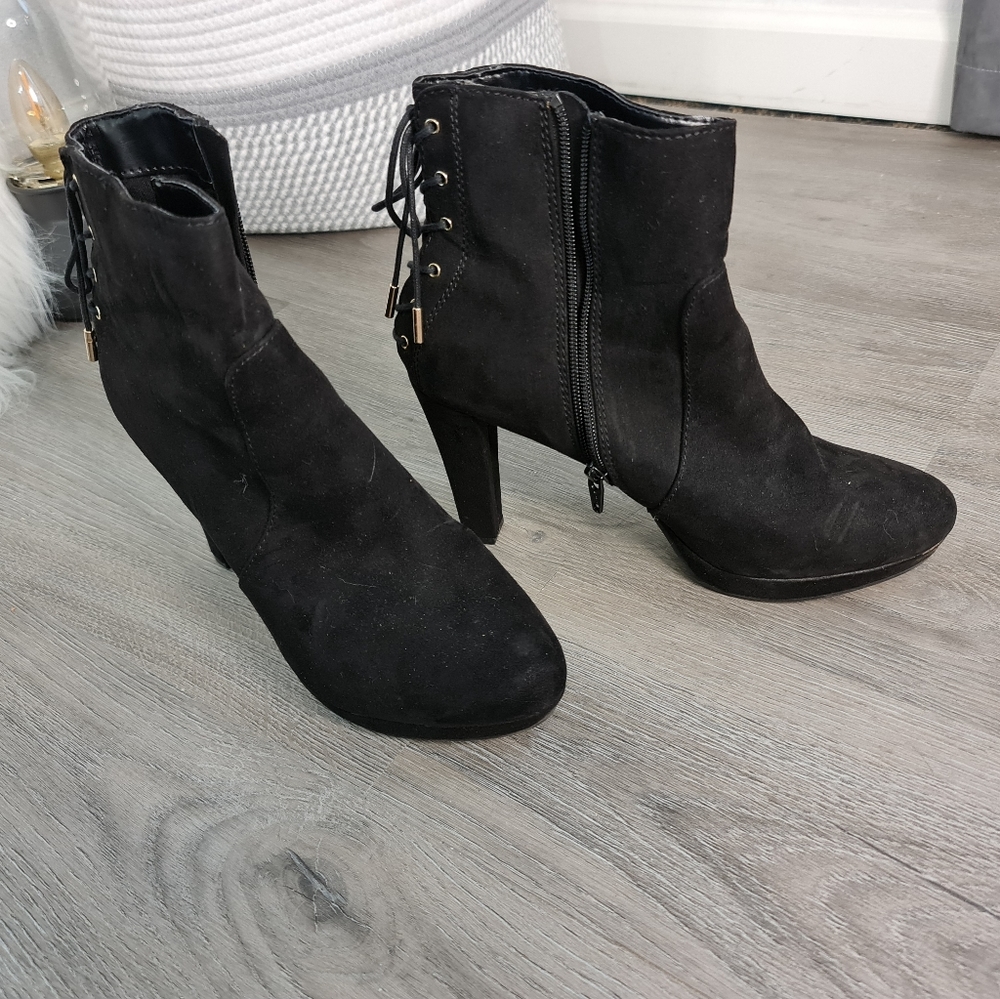Black high heels